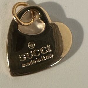 Gucci Gold Heart Charm